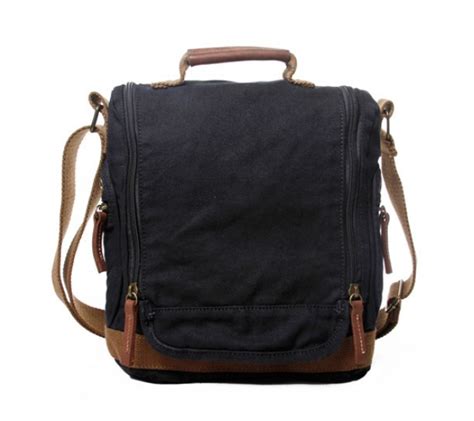 Canvas messenger bag women, eco friendly canvas messenger - BagsEarth