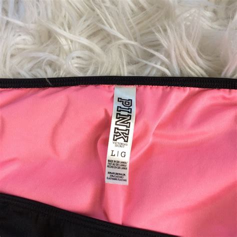 Nwot Vs Pink Ruched Side Bikini Bottoms Gem