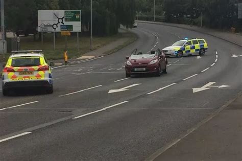 Woman Taken To Hospital After Chelmsford Westway Crash Closed Road Essex Live