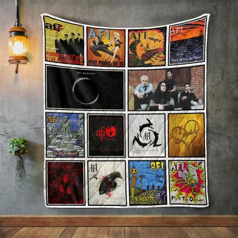 Afi Album Covers Quilt Blanket Dreamrooma