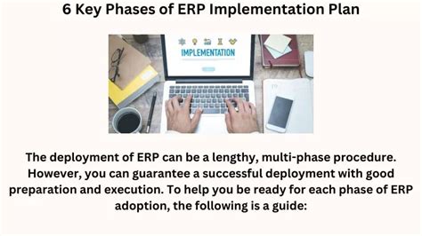 Ppt 6 Key Phases Of Erp Implementation Plan Powerpoint Presentation