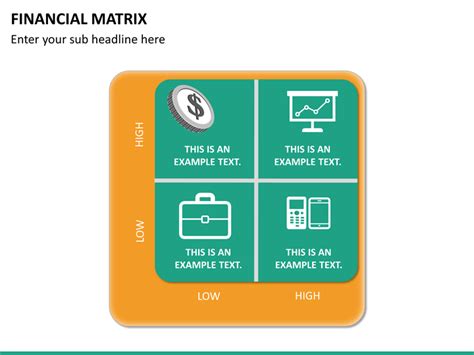 Powerpoint Financial Matrix Sketchbubble