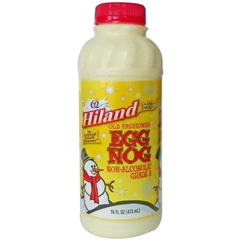 Hiland Dairy Old Fashioned Non Alcoholic Egg Nog 16 Fl Oz Shipt