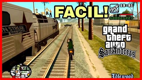 Como PASAR la MISIÓN del TREN GTA San Andreas Misión 15 Side of