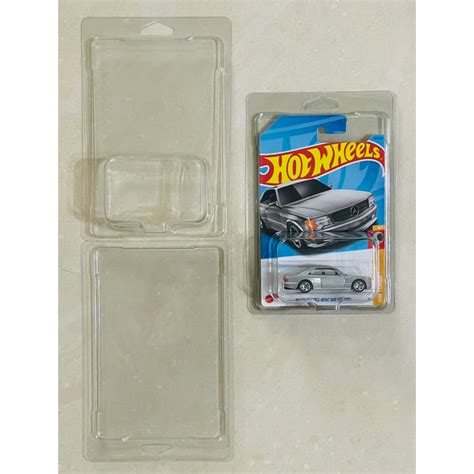 風火輪 Hot Wheels 火柴盒 Matchbox 吊卡式 PVC 保護殼 收藏盒 雙車 短卡 膠胎 普卡 保護盒 蝦皮購物