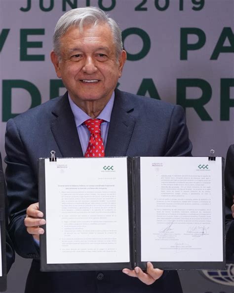 Acuerdo Con El Consejo Coordinador Empresarial Para Promover La