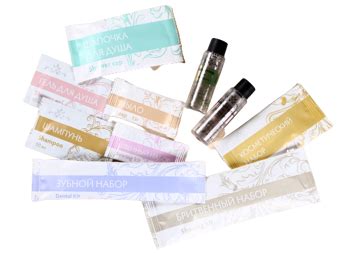 Набор одноразовой косметики для гостиниц(11 предметов) купить