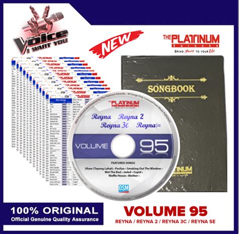 Platinum Reyna 3c New Updated Volume 95 CD With Songbook Lazada PH