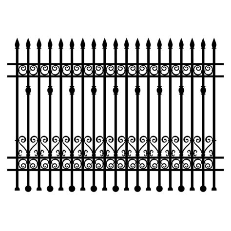 Wrought Iron Fence Vector Images Depositphotos