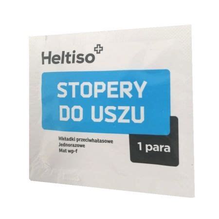 HELTISO Stopery plastyczne do uszu Ochrona słuchu Wkładki