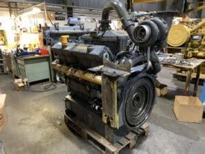 Caterpillar G3412 6ZM Gas generator engine rebuild - Diesel Power Holland