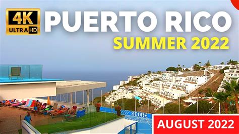 PUERTO RICO Gran Canaria August 2022 Ocean Hill Hotel To Colina Mar