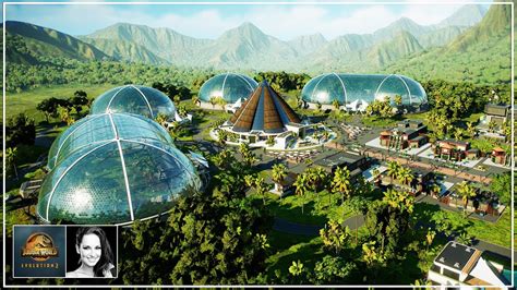 🦖 Building Main Street And Aviaries In Jurassic World Evolution 2 Sandbox Mode Ep 1 Youtube