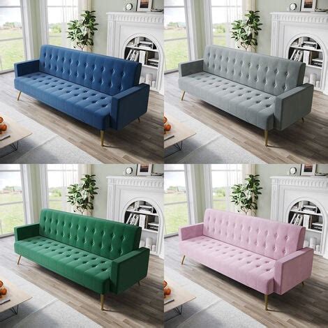 Elegant Modern Sofa Bed Multifunctional Three Gears Adjustable Backrest