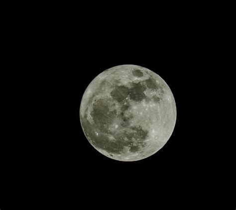 Premium Photo Full Moon Over Dark Black Sky At Night