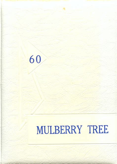 1960 yearbook from Mulberry High School from Mulberry, Florida