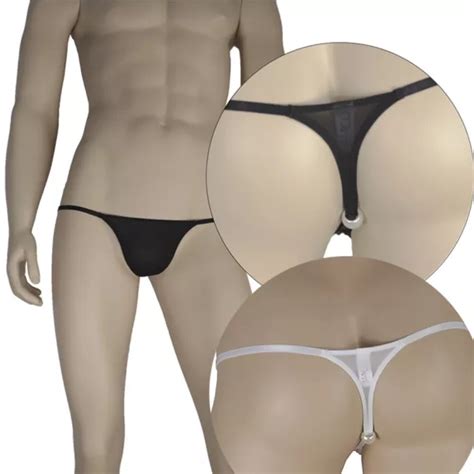 UK SEXY HOMMES Élasthanne G String String Poche Slip Bikini T Back EUR 6 46 PicClick FR