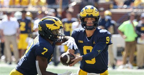 Where Michigan Football ranks statistically on offense at the bye ...