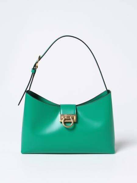 Ferragamo Crossbody Bags For Woman Green Ferragamo Crossbody Bags 210926 758123 Online At