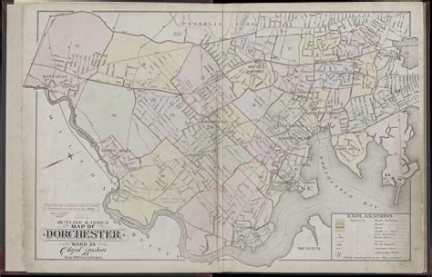 Atlas Of The City Of Boston Volume Five Dorchester Mass Norman B Leventhal Map And Education