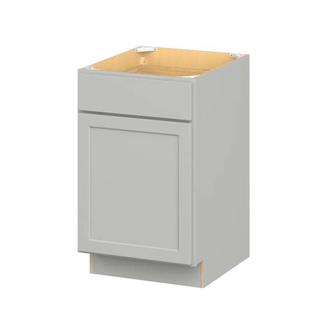 Hugoandborg Pro Jasper 21 In W X 34 5 In H X 24 In D Whisper Gray 1 Drawer Base Ready To Assemble