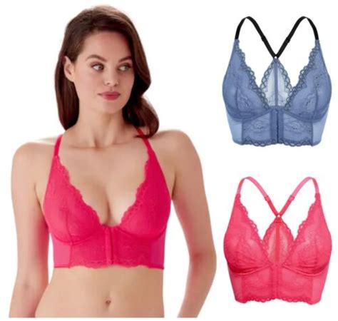 Gossard Superboost Lace Deep V Bralette Bra Womens Sexy Bras Lingerie