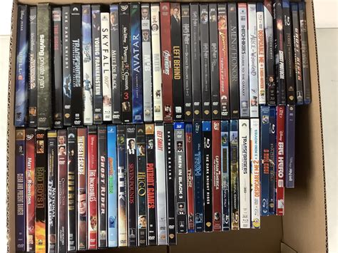 Lot - (59) Assorted Blu-Ray & DVD Disney Movies