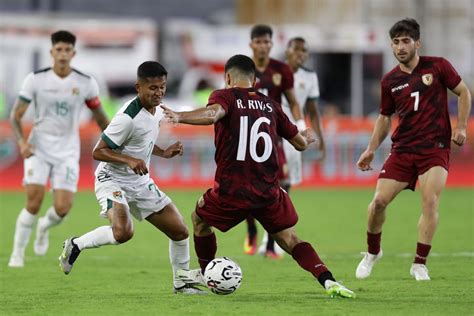 Venezuela gana 2 a 1 a Bolivia en el Torneo Preolímpico Sudamericano