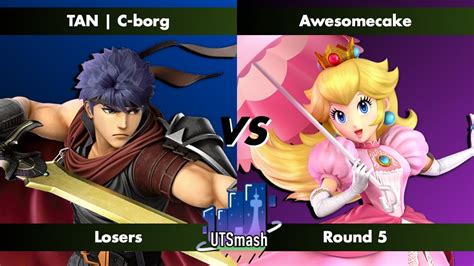 UTSmash May Monthly C Borg Ike Vs Awesomecake Peach Losers