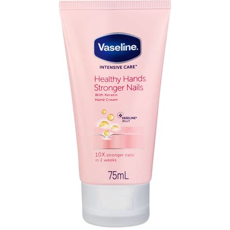 Vaseline Intensive Care Healthy Hands Stronger Nails Hand Cream Ml