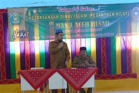 MAN 1 Aceh Besar Gelar Kegiatan Dinul Islam Ramadhan 1442 H Lamuri Online