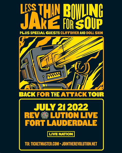 Less Than Jake And Bowling For Soup Back For The Attack Tour