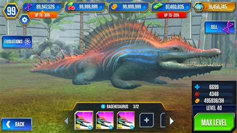 All Max Level 40 And Level 40 Battle Stagge Jurassic World The Game Youtube