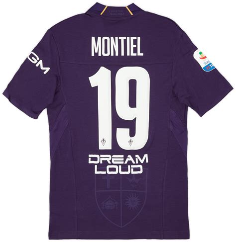 Fiorentina Match Issue Home Shirt Montiel As New S