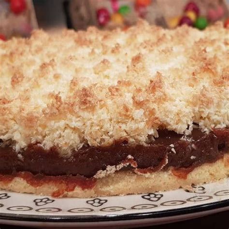 Tarta F Cil De Coco Y Dulce De Leche Cocineros Argentinos