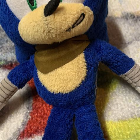 Mavin Sonic The Hedgehog Sonic Boom Plush Toy Tomy Rare Smile