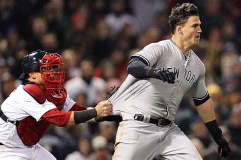 Yankees-Red Sox brawl for real after Tyler Austin gets plunked