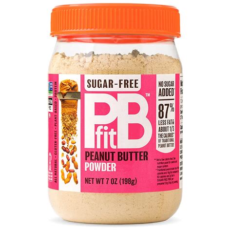 Amazon Pbfit Sugar Free Peanut Butter Powder Powdered Peanut