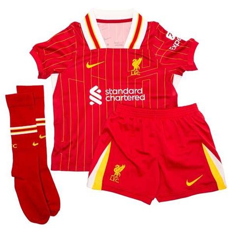 Liverpool Maillot Domicile 2024 25 Mini Kit Enfant Unisportstore Fr