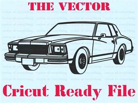 1978 Monte Carlo SVG Vector Cut File Cricut Silhouette Etsy Canada