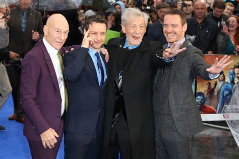 James Mcavoy And Michael Fassbender Give Elder X Men Co Stars