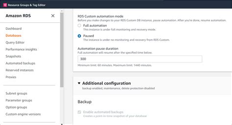 How To Protect Amazon Rds Custom For Oracle Data With Druva Aws