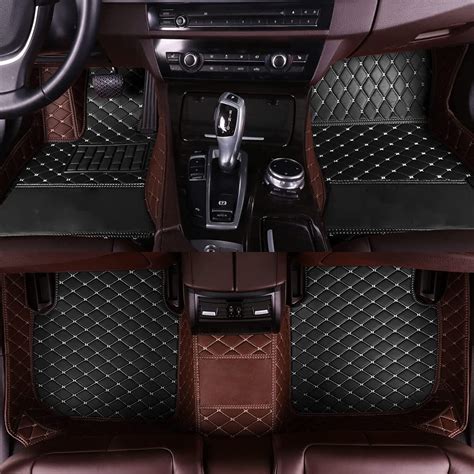 Tapis De Sol De Voiture Tanches Tous Temps Doublure De Luxe Pour