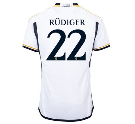 Official Antonio Rüdiger Jerseys - Real Madrid CF | US Store