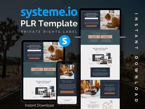 Systeme Io Plr Sales Page Template Systemeio Private Label Rights