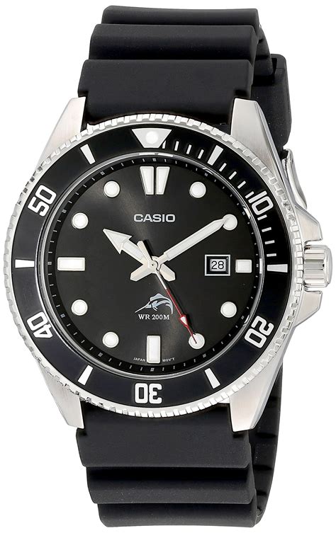 Casio Men S Mdv A Stainless Steel Watch Ebay