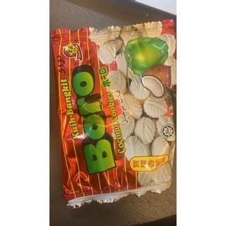 Boro Coconut Cookies Kuih Bangkit Gx Pack Shopee Malaysia