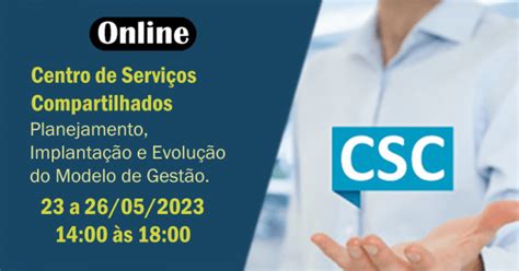 Csc Centro De Servi Os Compartilhados Online Sympla