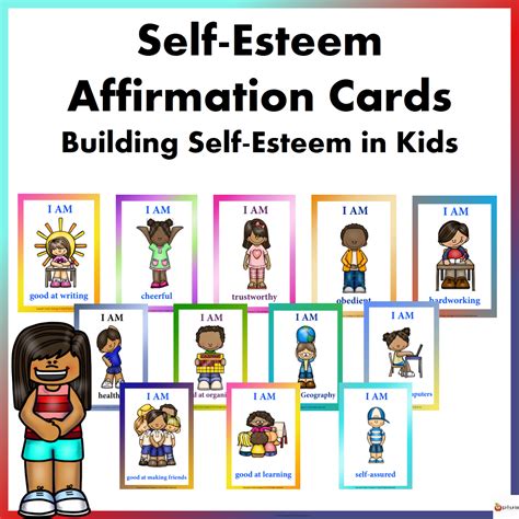 Self-Esteem Affirmation Cards Volume 1 - Made By Teachers