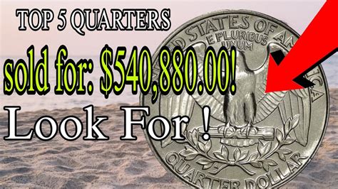 Top Most Valuable Washington Quarter Rare Quarter Dollar Coins Worth